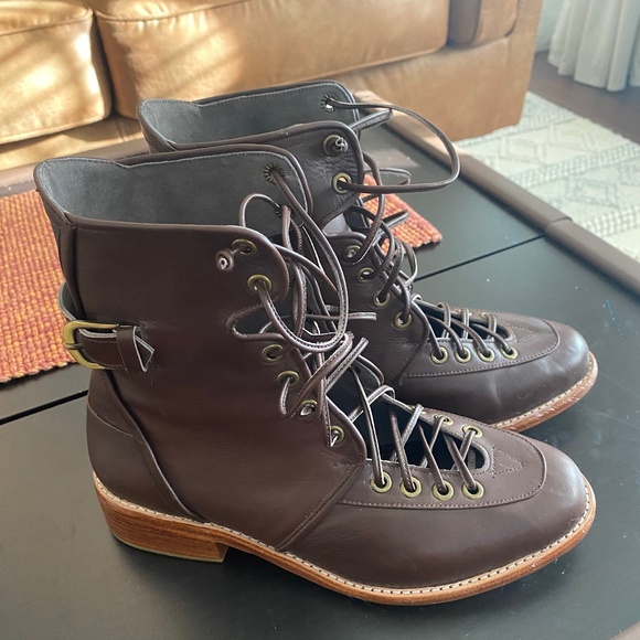 Bali Elf Shoes - Bali Elf Desert Walker Genuine Leather Lace Up Boots